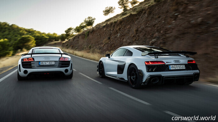 Audi R8 potrebbe tornare come un 1000 CV PHEV con Lambo Temerario Ossa / Carscoops